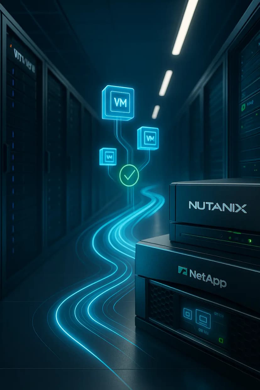 Nutanix + NetApp : la bonne sortie de VMware, mais pas avant de valider la route