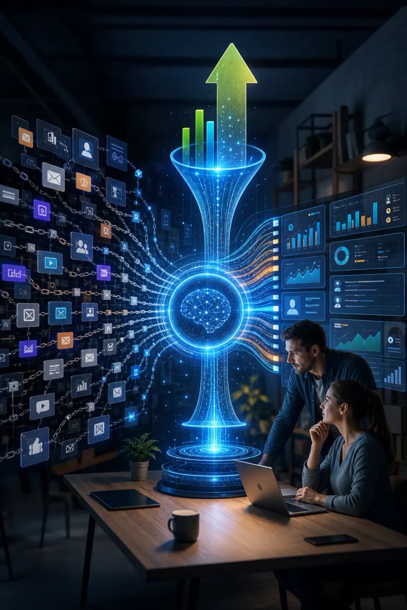 IA marketing intégrée : comment les PME B2B peuvent simplifier leur stack et accélérer leur pipeline